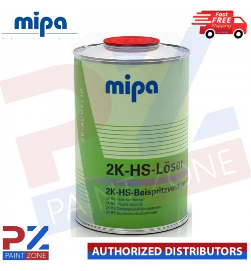 MIPA 2K HS LOSER BLENDING THINNER 1LTR - PREMIUM FADE OUT THINNER 294010000